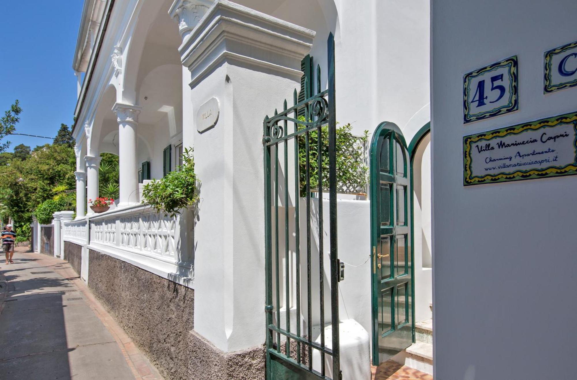 Villa Mariuccia Капри Екстериор снимка